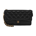 Quilted Lambskin Black