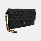 Quilted Lambskin Black
