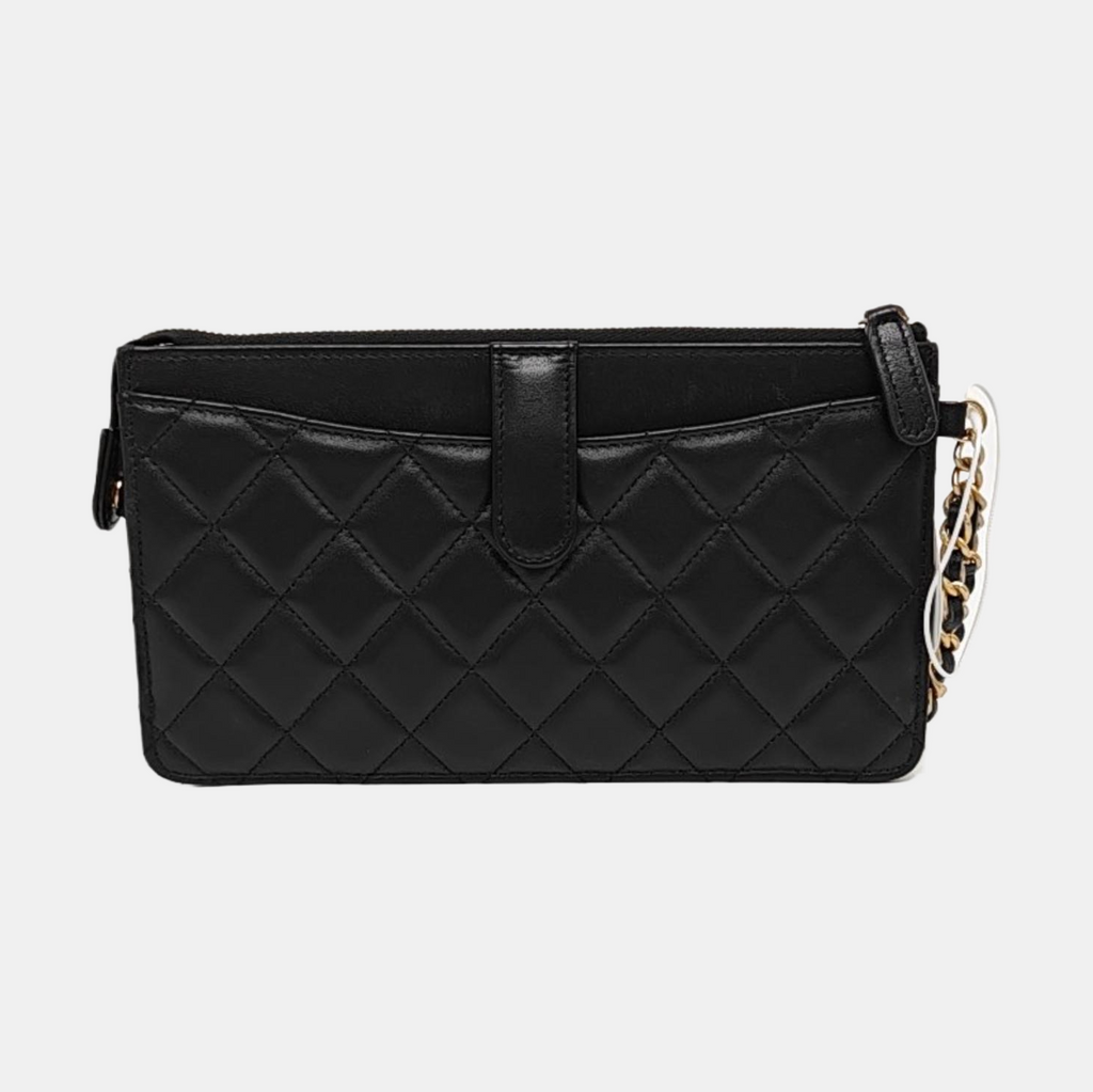 Quilted Lambskin Black