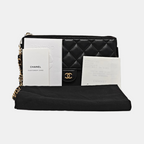 Quilted Lambskin Black