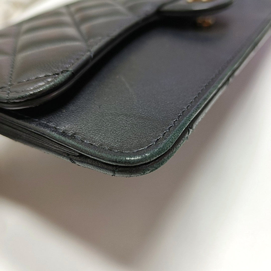 Quilted Lambskin Black