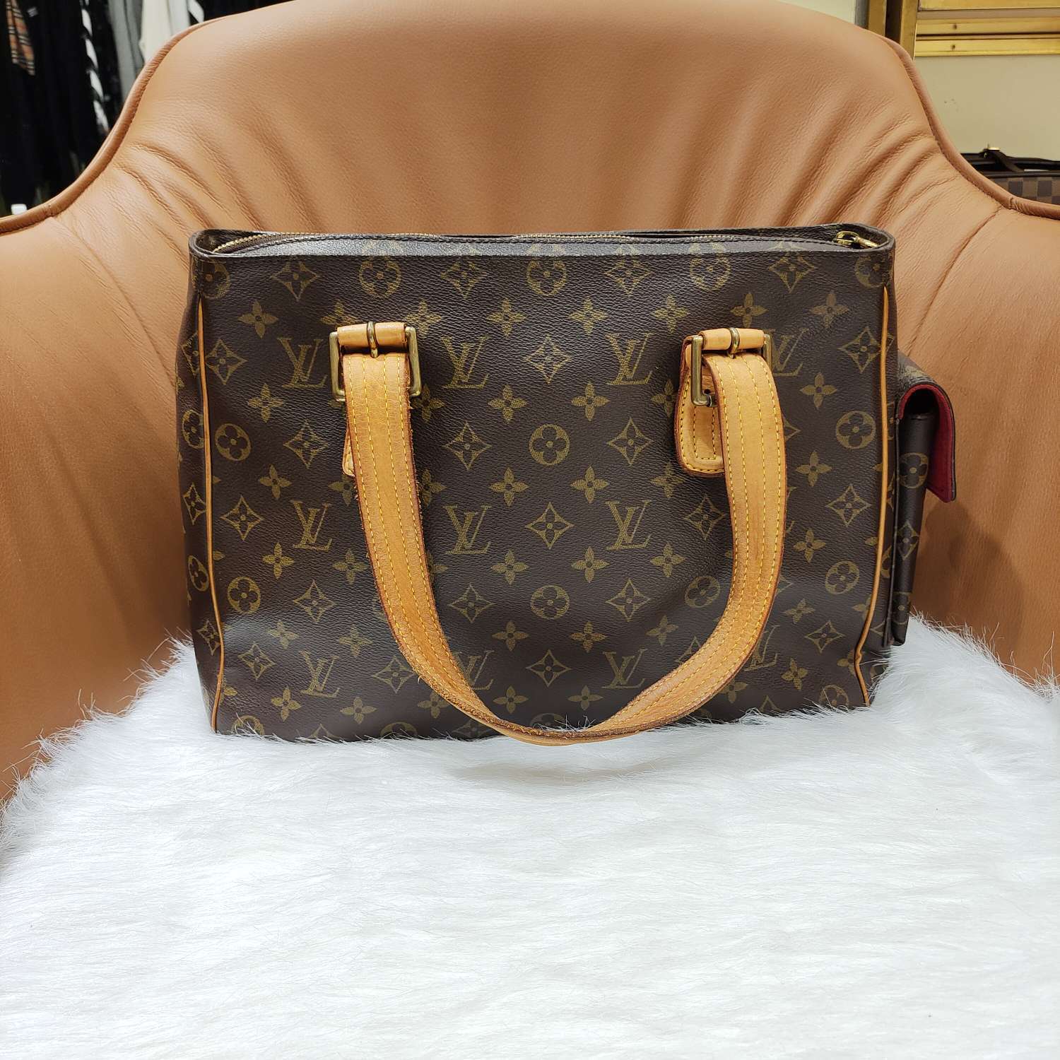 Louis Vuitton Multipli Cité Tote Bag Monogram Canvas Gold Hardware
