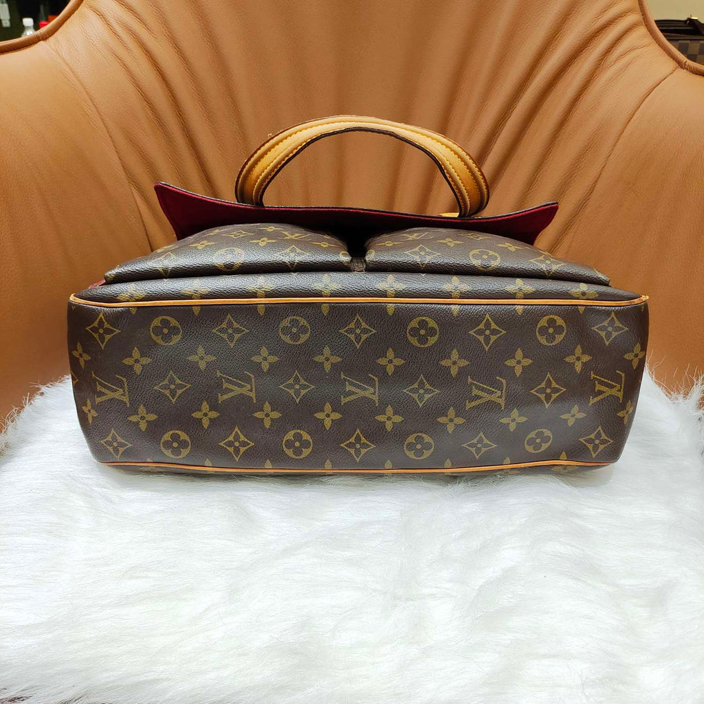 Louis Vuitton Multipli Cité Tote Bag Monogram Canvas Gold Hardware