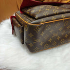Louis Vuitton Multipli Cité Tote Bag Monogram Canvas Gold Hardware