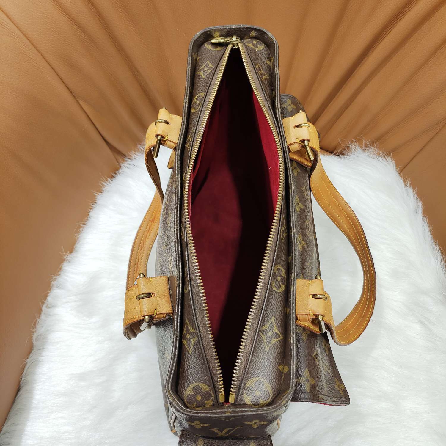 Louis Vuitton Multipli Cité Tote Bag Monogram Canvas Gold Hardware