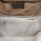 Gucci Ophidia Shoulder Bag GG Supreme Canvas Brown Leather Gold Hardware