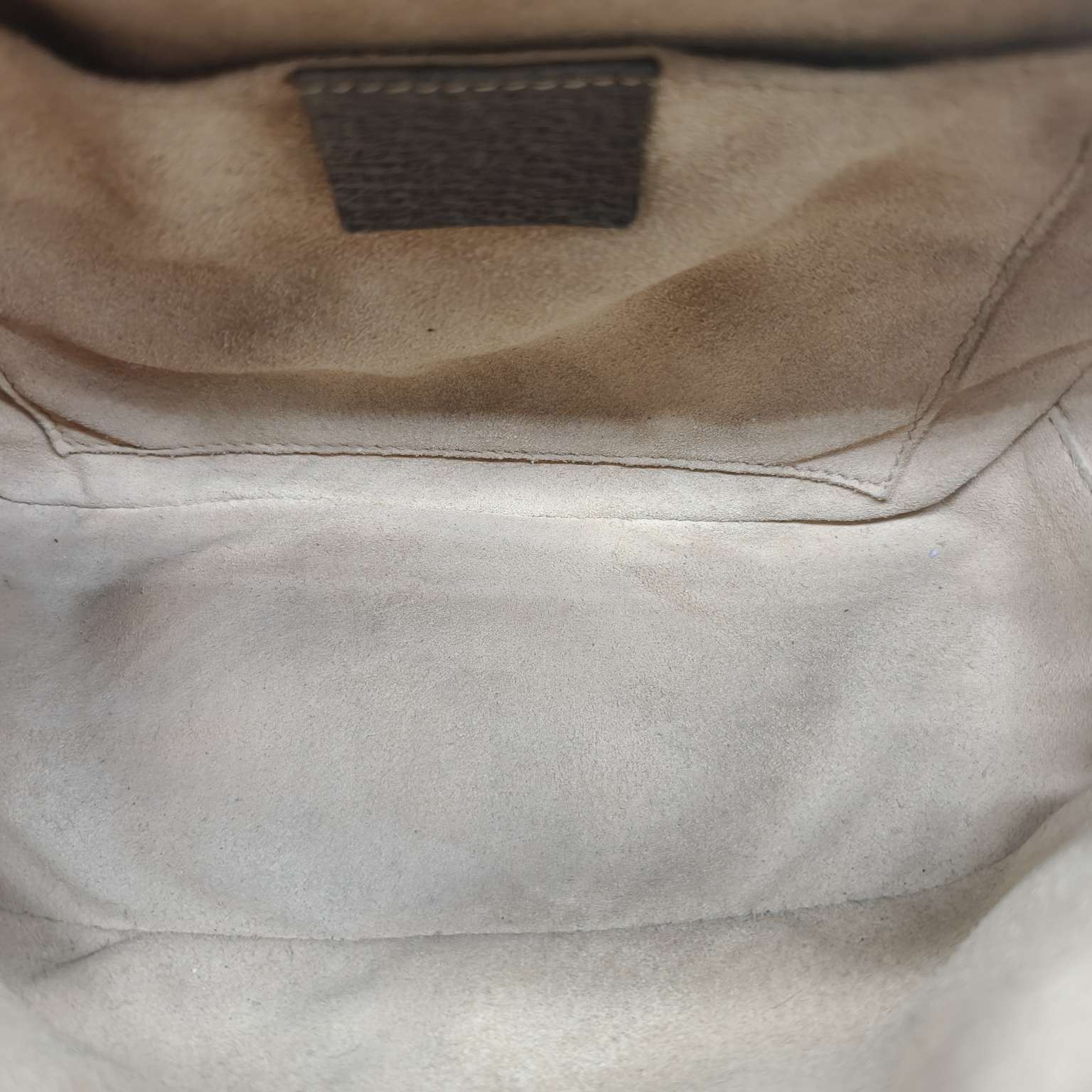 Gucci Ophidia Shoulder Bag GG Supreme Canvas Brown Leather Gold Hardware