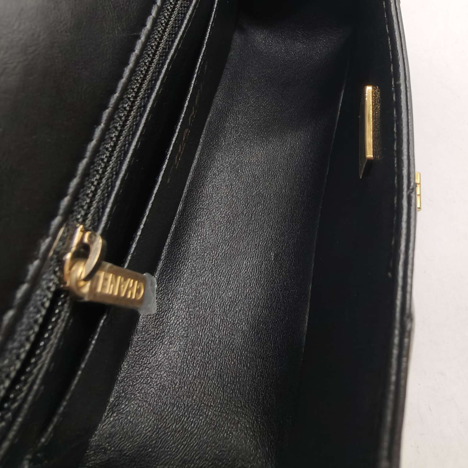 Chanel Reissue Flap Bag Black Chevron Quilted Leather Gold Hardware