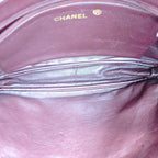 Chanel Vintage Camera Bag Black Quilted Leather Gold Hardware