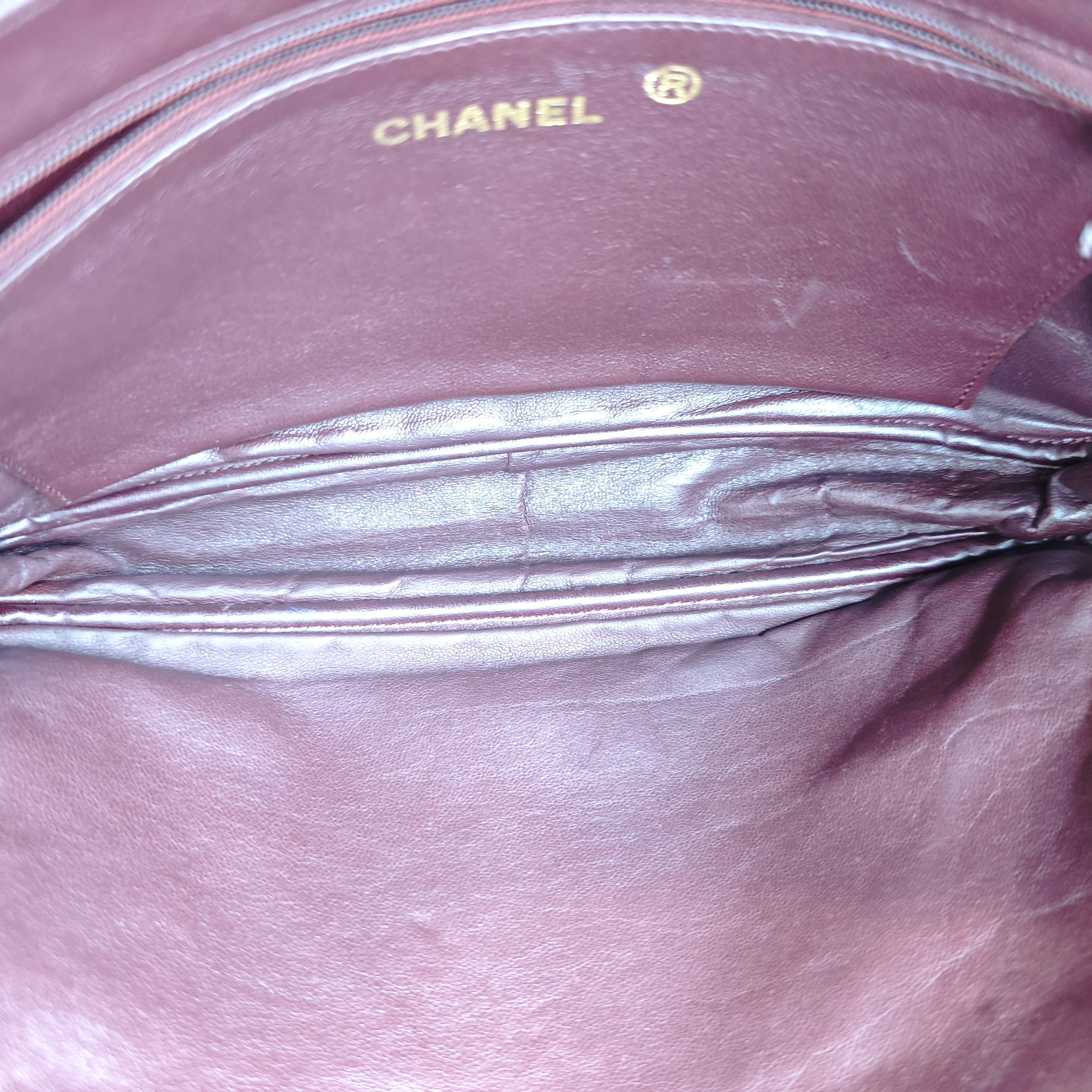 Chanel Vintage Camera Bag Black Quilted Leather Gold Hardware