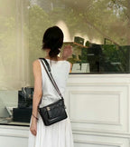 Chanel Gabrielle Hobo Handbag Black Quilted Aged Lambskin Gold & Ruthenium Hardware