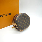 Louis Vuitton Boite Chapeau Souple Shoulder Bag Monogram Canvas Gold Hardware