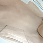 Gucci Padlock Tote Bag GG Supreme Canvas White Leather Gold Hardware