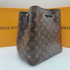 Louis Vuitton Néonoé Bucket Bag Monogram Canvas Gold Hardware