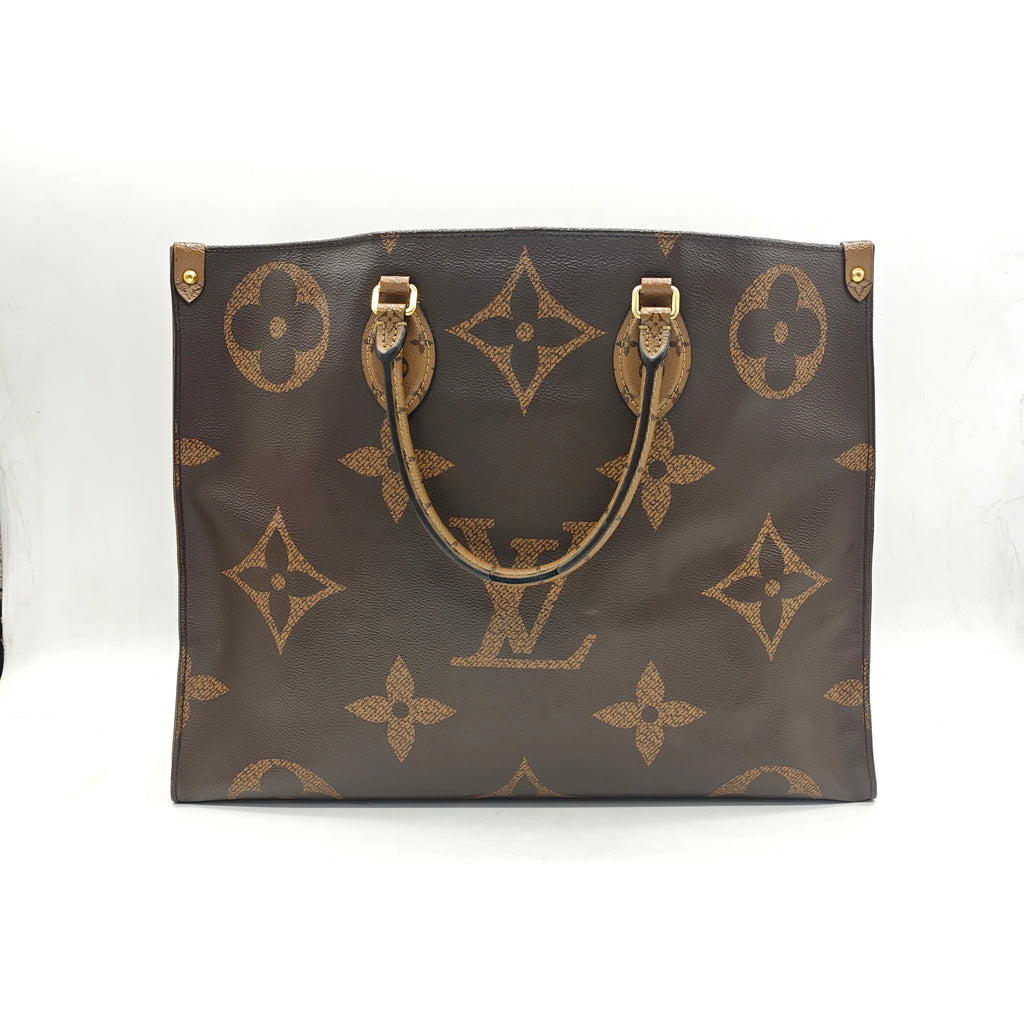 Louis Vuitton Onthego Tote Giant Monogram Canvas Gold Hardware