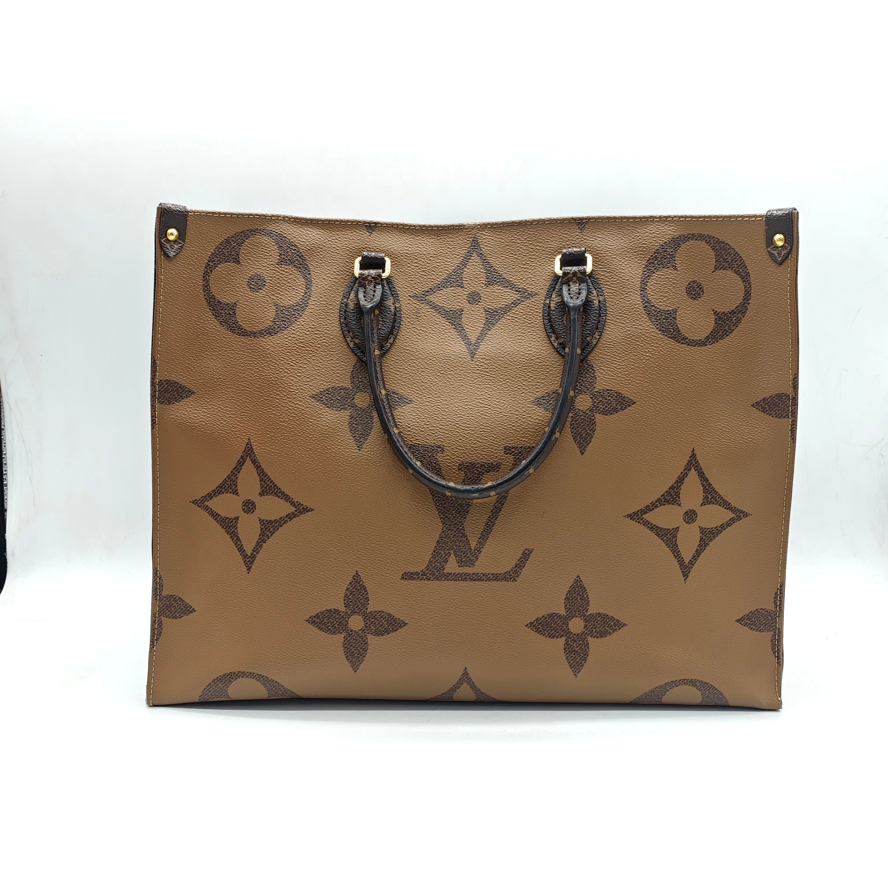 Louis Vuitton Onthego Tote Giant Monogram Canvas Gold Hardware