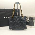 Chanel Quilted Leather Flap Bag Tan/Camel Gold Hardware