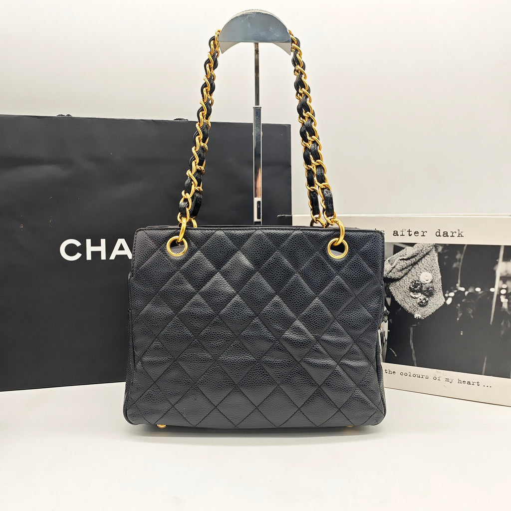 Chanel Quilted Leather Flap Bag Tan/Camel Gold Hardware