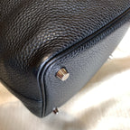 HERMÈS Basket Bag 18 | Black | Silver Hardware