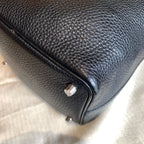HERMÈS Basket Bag 18 | Black | Silver Hardware