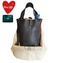 HERMÈS Basket Bag 18 | Black | Silver Hardware