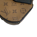 Louis Vuitton Petit Boite Chapeau Monogram Canvas Black Leather Gold Hardware