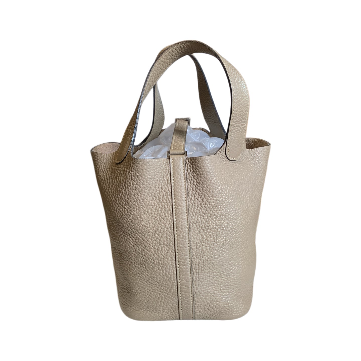HERMÈS Basket Bag 18 | Silver Hardware | T-Stamp