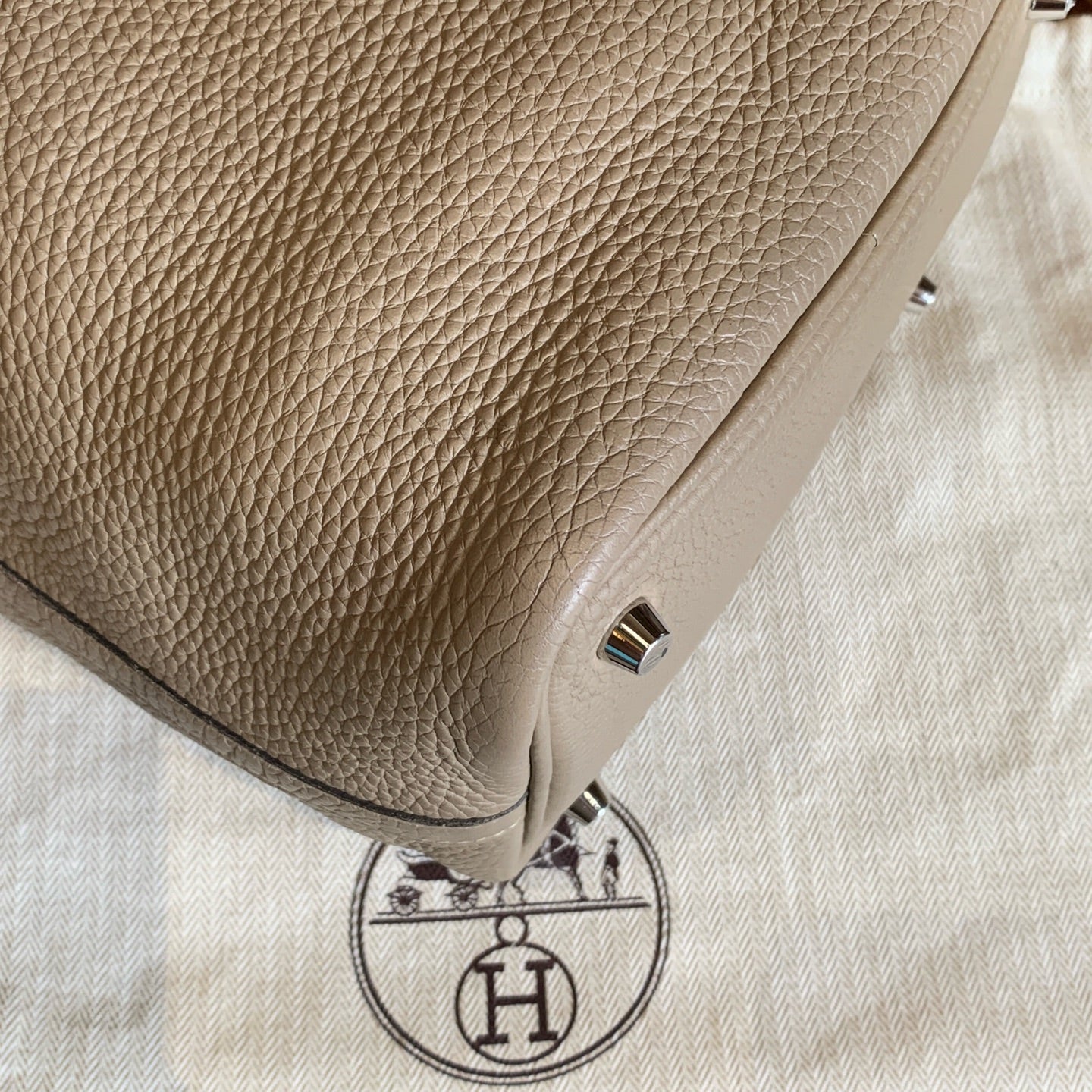 HERMÈS Basket Bag 18 | Silver Hardware | T-Stamp