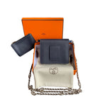 HERMÈS Roulis Slim Wallet Belt Bag | Calfskin | Bicolour
