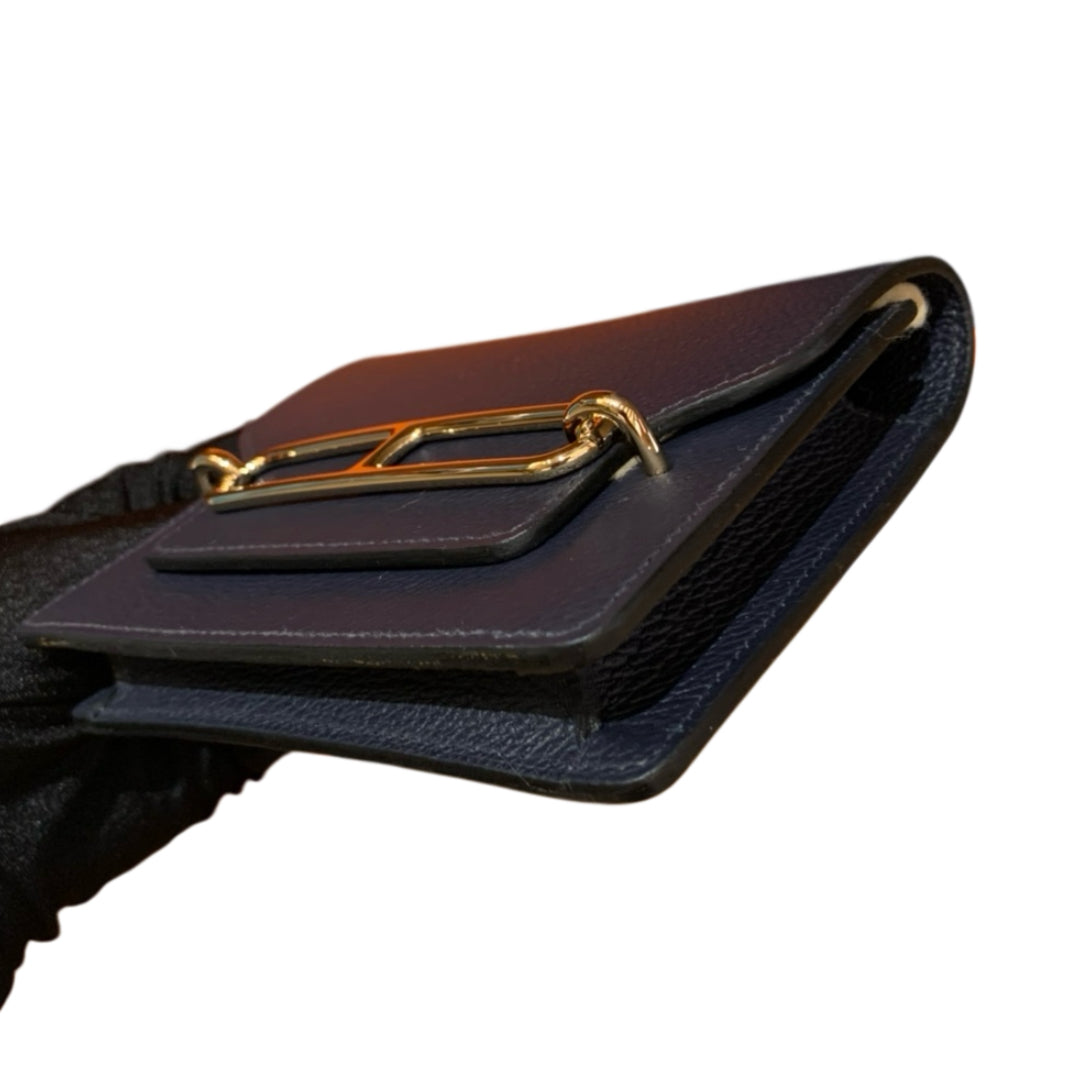 HERMÈS Roulis Slim Wallet Belt Bag | Calfskin | Bicolour