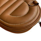 Hermes In-the-Loop Banane Belt Bag Gold Swift Leather Palladium Hardware