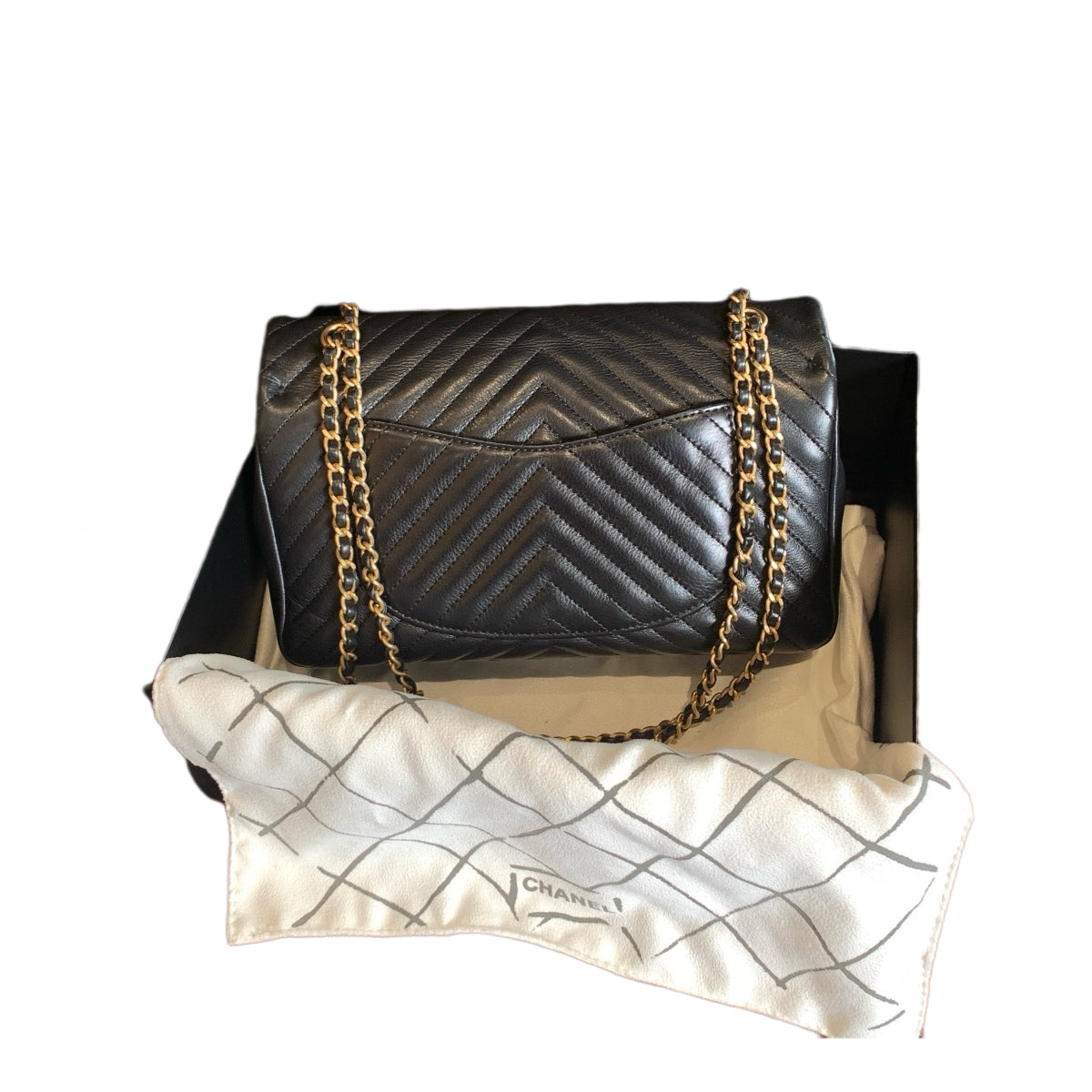 CHANEL Classic Flap Bag | Medium | Laser-Embossed Leather