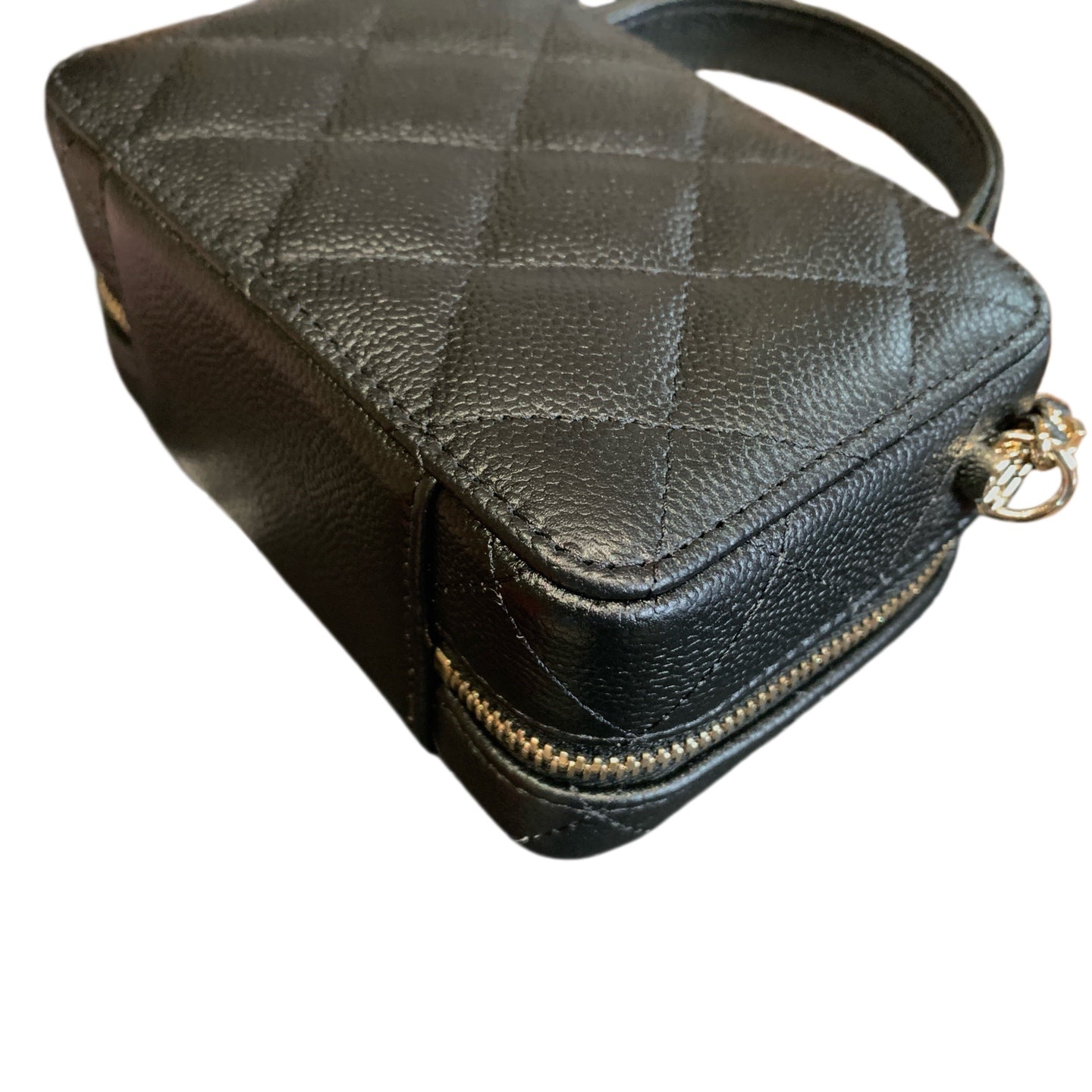 CHANEL Box Bag | Cowhide Leather | Gold Hardware