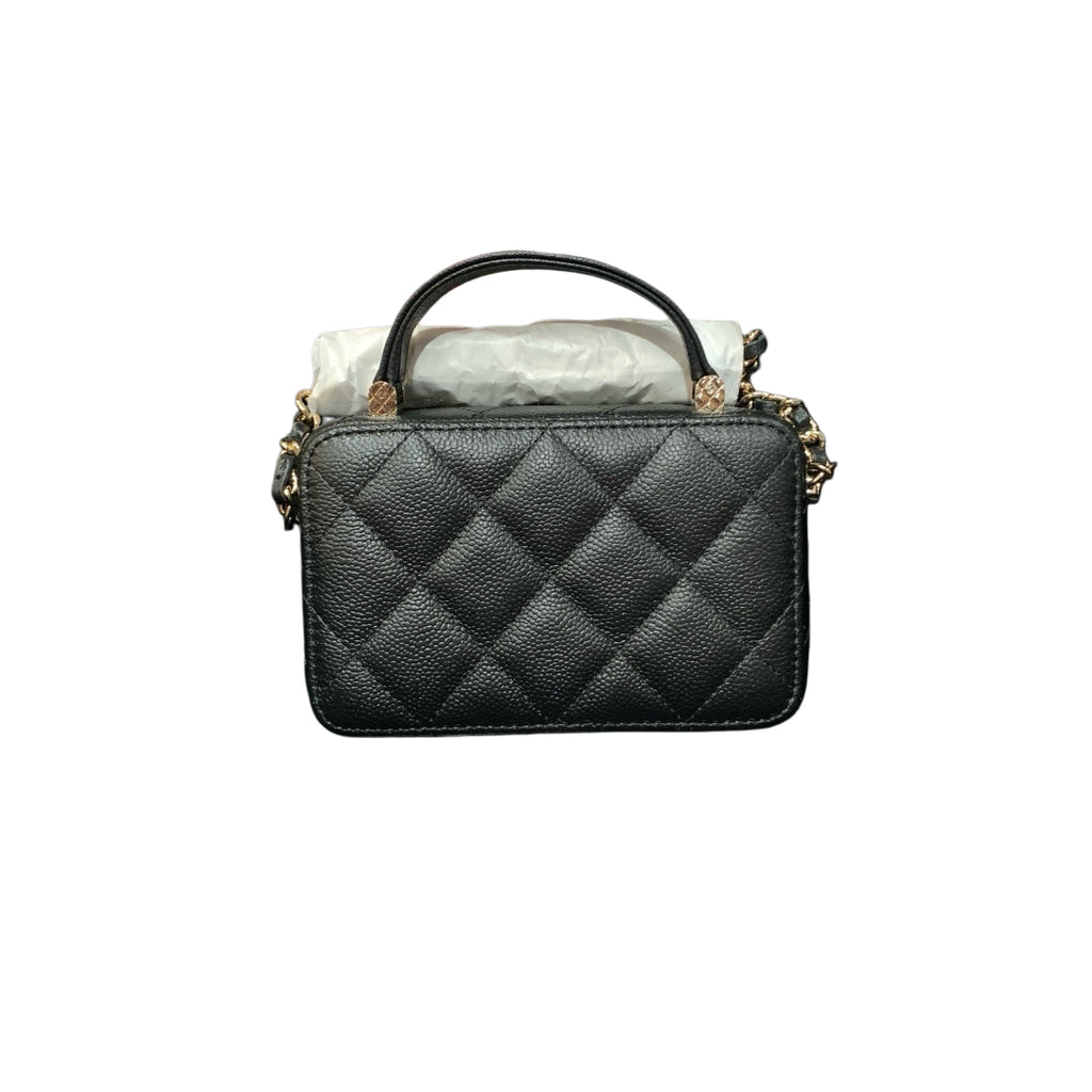 CHANEL Box Bag | Cowhide Leather | Gold Hardware
