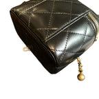 CHANEL Handbag & Shoulder Bag | Sheepskin | Gold Hardware