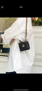 CHANEL Handbag & Shoulder Bag | Sheepskin | Gold Hardware