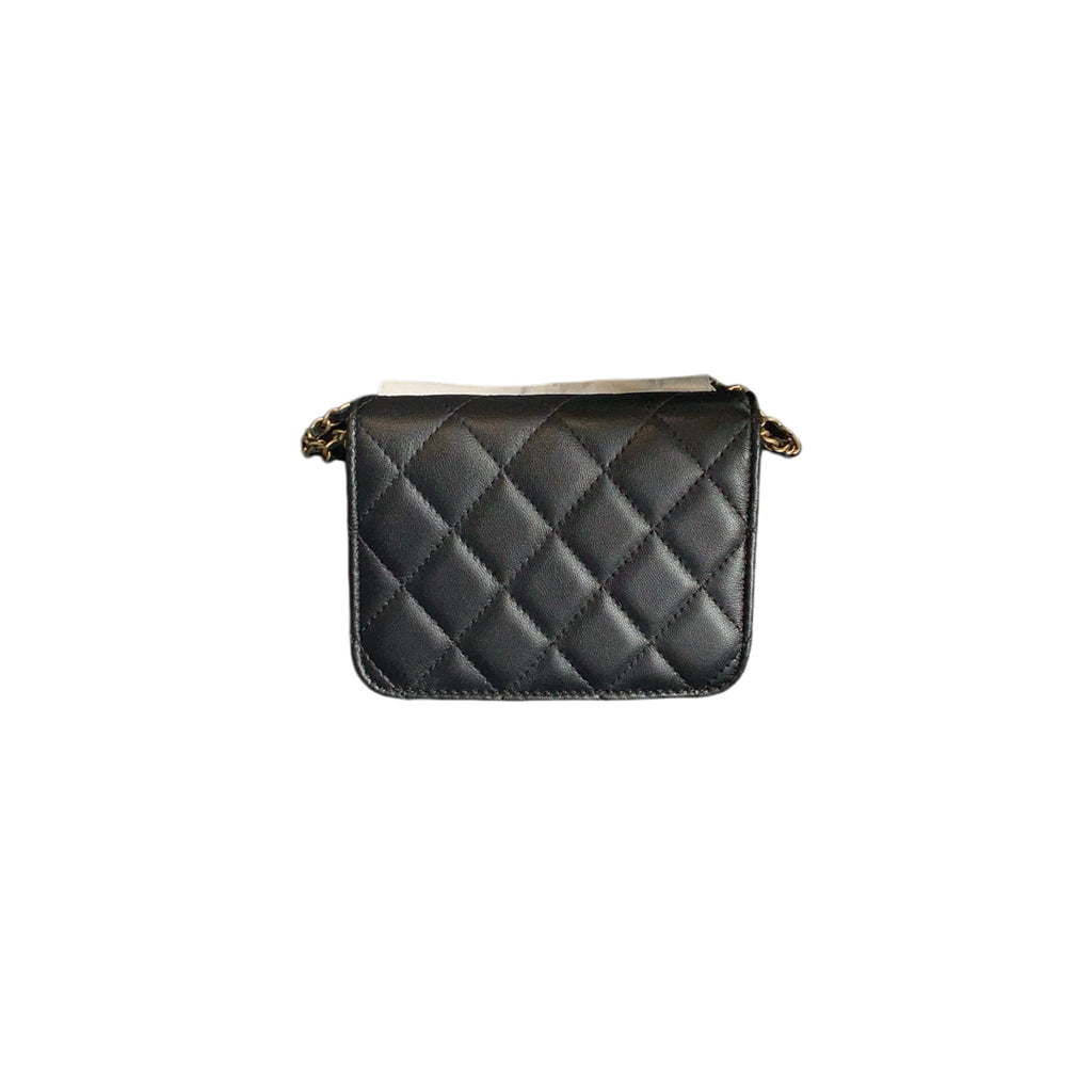 CHANEL Mini Bag | Bright Lambskin | Tri-Tone Hardware