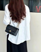 CHANEL Small Square Bag | Lambskin | Gold-Trim Accordion
