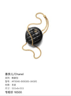 Chanel AP3046 Dinner Bag Lambskin Black Gold Hardware