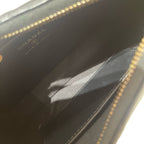 Chanel Heart Charm Hobo Bag Black Quilted Leather Gold Hardware