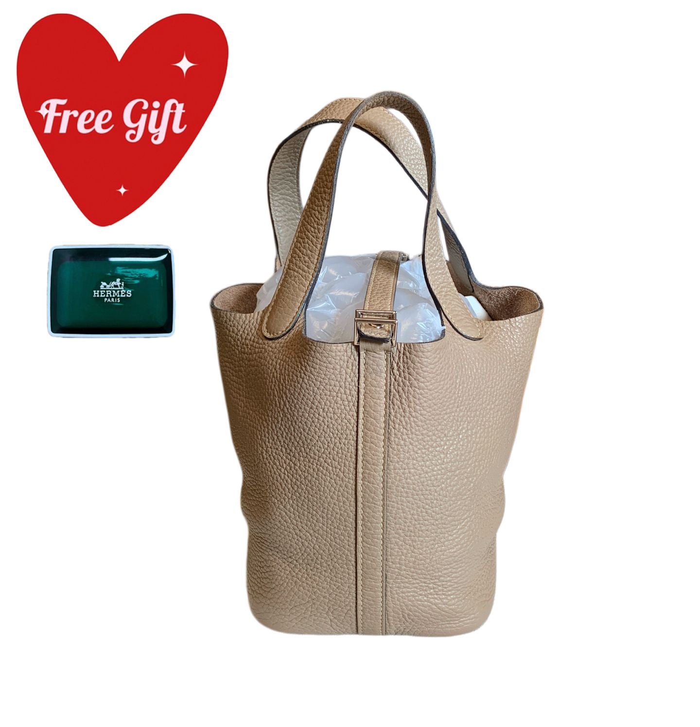 HERMÈS Basket Bag 18 | Silver Hardware | T-Stamp