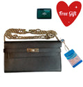 HERMÈS Kelly Long Wallet | Leather | Silver Hardware