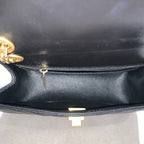 Chanel Reissue Flap Bag Black Chevron Quilted Leather Gold Hardware