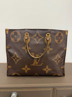 Louis Vuitton Onthego Tote Giant Monogram Canvas Gold Hardware
