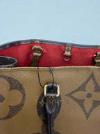 Louis Vuitton Onthego Tote Giant Monogram Canvas Gold Hardware