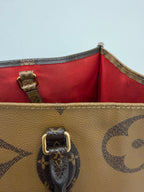Louis Vuitton Onthego Tote Giant Monogram Canvas Gold Hardware
