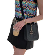 Hermes Evelyne TPM Crossbody Bag Black Clemence Gold Hardware