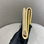Chanel Classic Continental Flap Wallet Beige Caviar Leather Gold Hardware