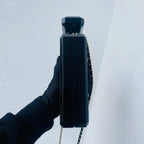 Chanel No. 5 Perfume Bottle Clutch Bag Black Resin Gold Hardware