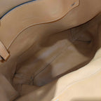 Gucci GG Canvas Tassel Bucket Bag Beige Gold Hardware
